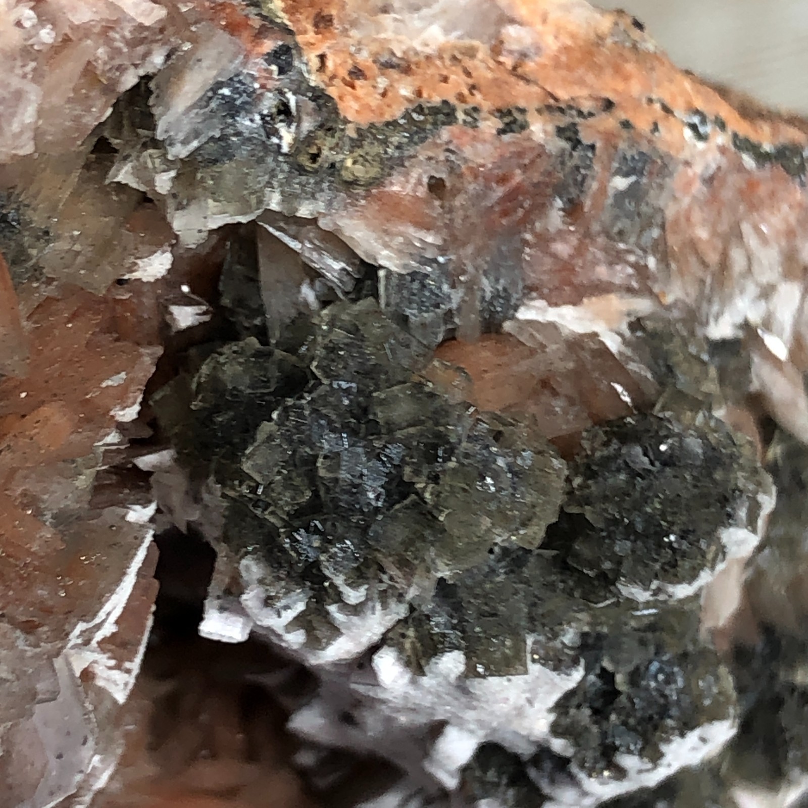 10pcs Azurite Calcite Barite Garnet Epidote Bulk Crystal Mineral Specimen ST22
