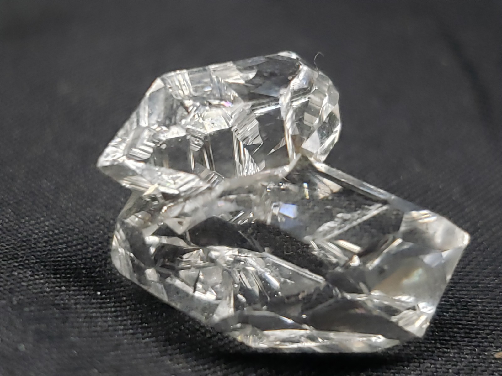 Herkimer Diamond 3.5g Quartz Double Terminated Sprouting New York
