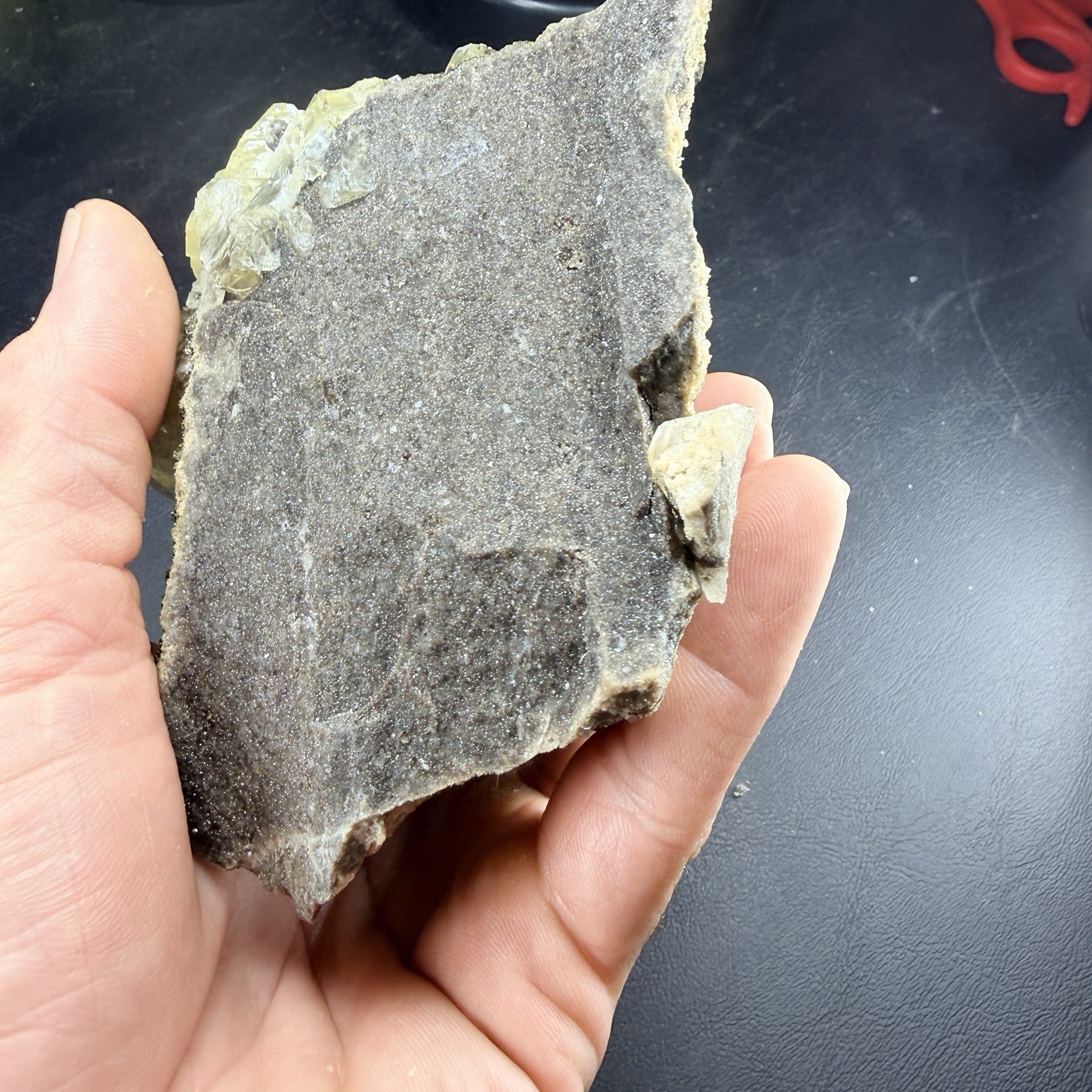 Calcite Crystals Iridescent Chalcopyrite on Matrix / Missouri *Video