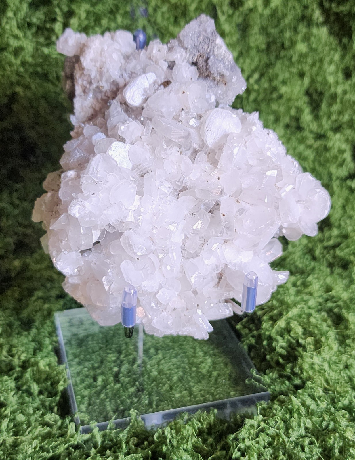 Coin Calcite Specimen-Mild UV-reaction
