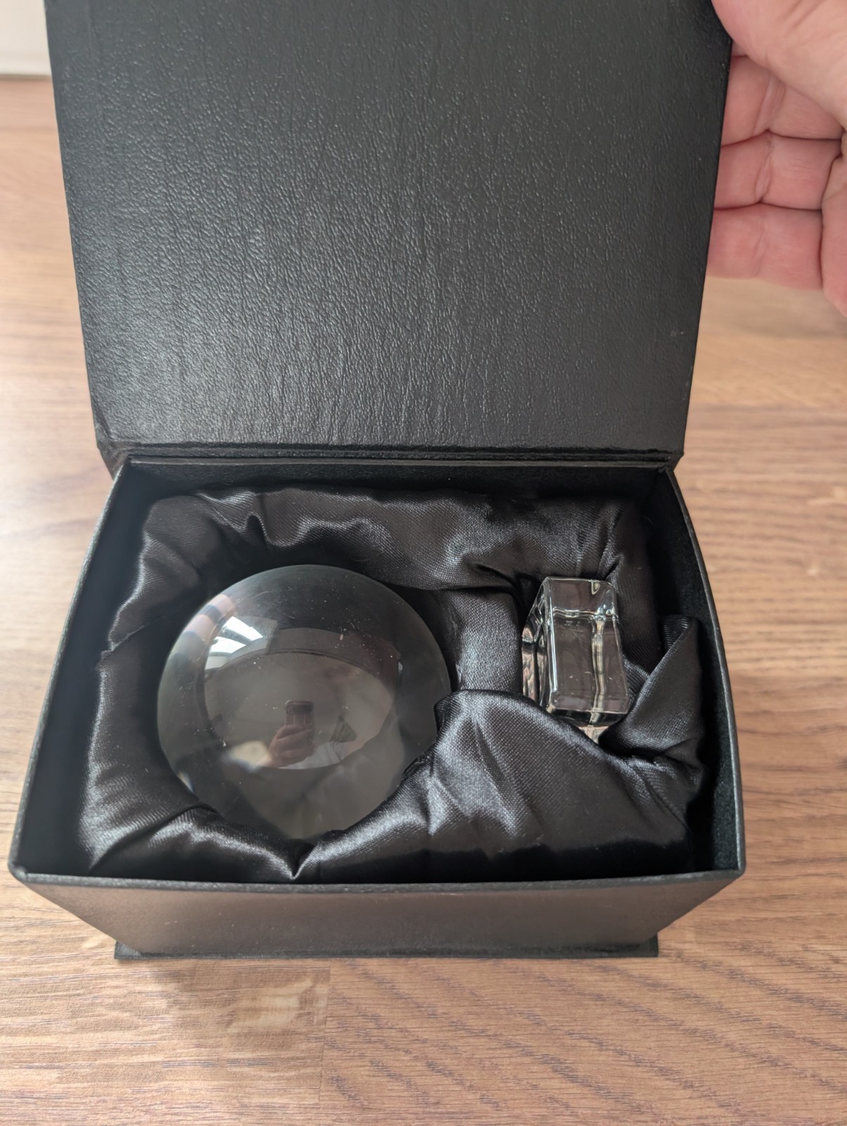 Belle vous K9 crystal ball 80mm – 8cm Photography Ball with Crystal Stand