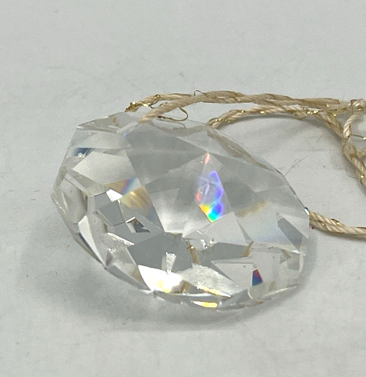 4 Swarovski Spectra Crystals 2 Different Cut Teardrops 1 Octagon 1 Pendalogue