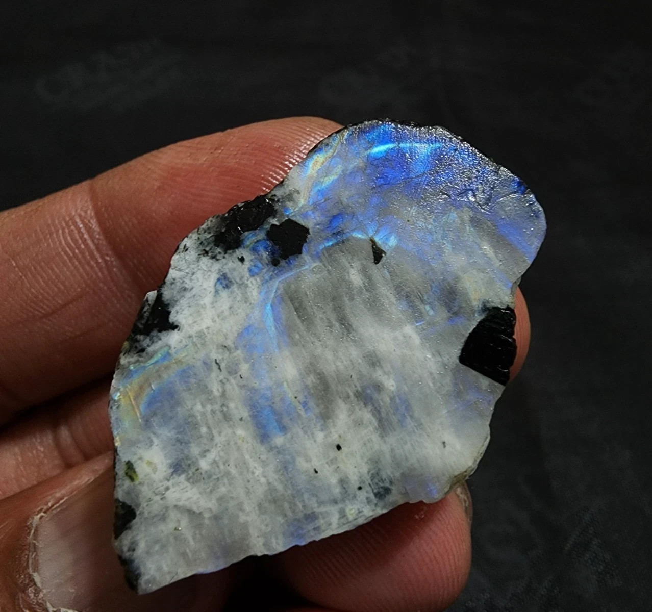 100% Natural Fabulous Rainbow Moonstone Raw 94 Crt Moonstone Rough Jewelry