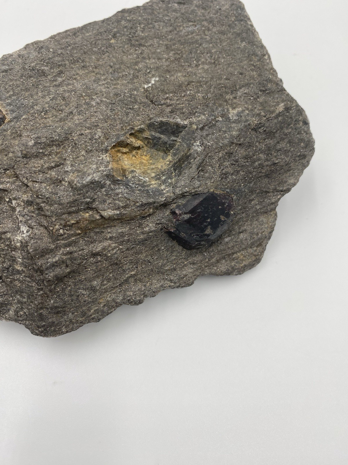 Gemmy Red Almandine Garnet Gemstones in Matrix Crystal Specimen 1lb 4.8oz 5.5”