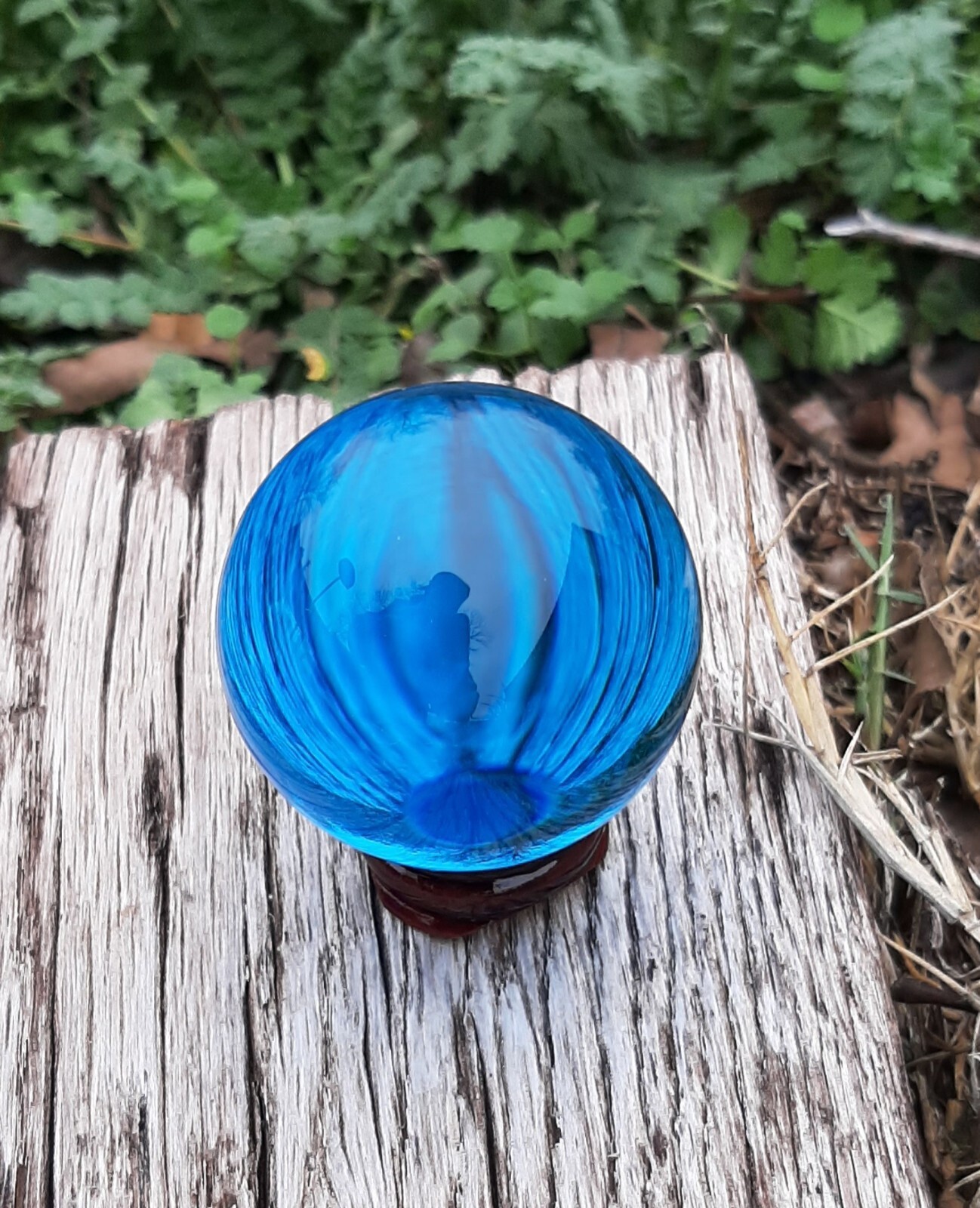 K9 Color Crystal Balls 50mm/80mm Sphere with Stand Meditation Feng Shui