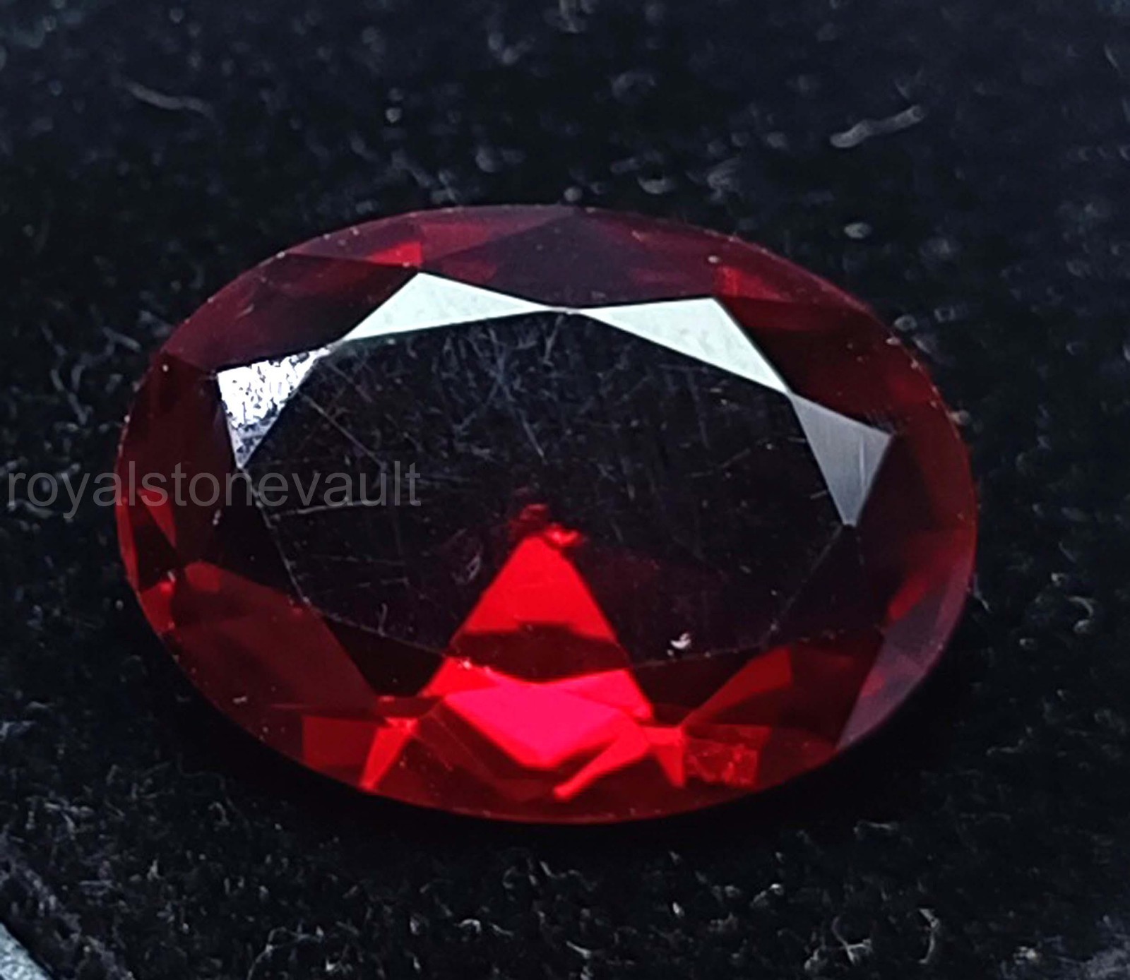 8.65 Ct Natural Red Ruby Oval Shape Loose Gemstone IGL Certified Stunning 5SDN