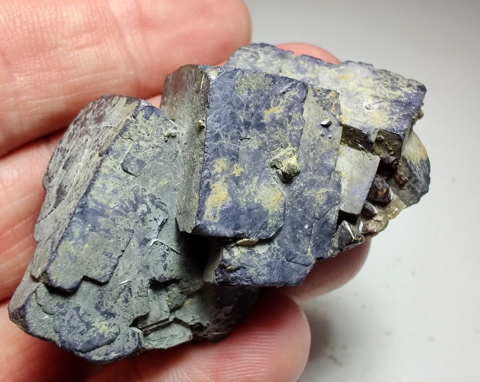 Galena and Sphalerite crystals. Picher, Oklahoma. 146 grams.
