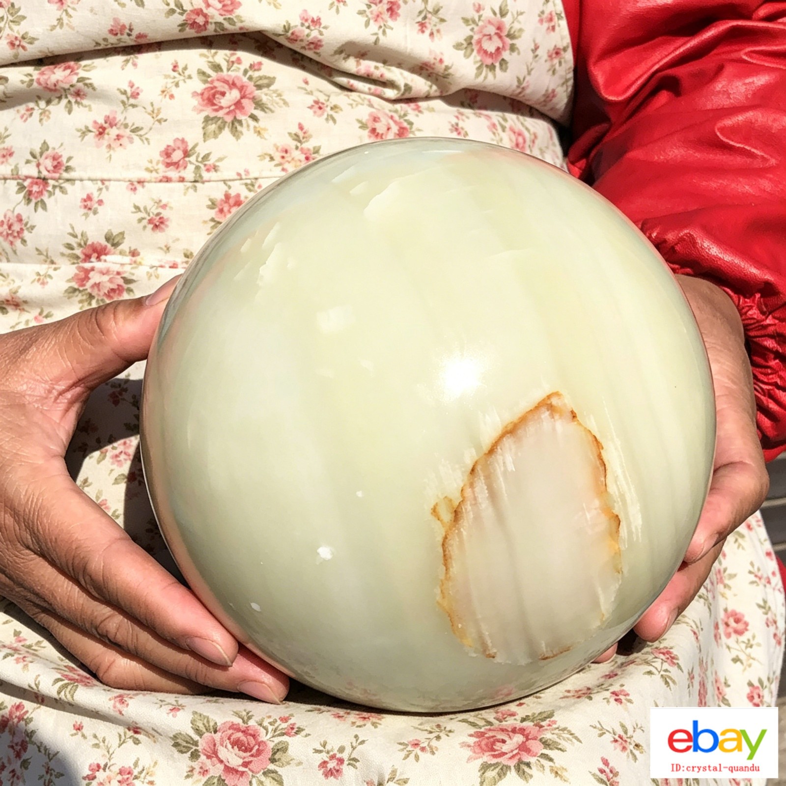 5860g Natural Afghan Jade Crystal Sphere Polished Sphere Meditatio MH3291
