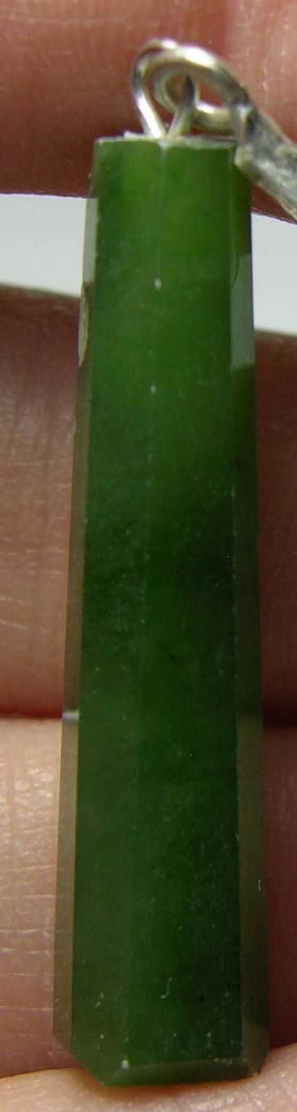 #10 Pakistan 100% Natural Nephire Jade Crystal Pendant 34mm 1 5/16 in