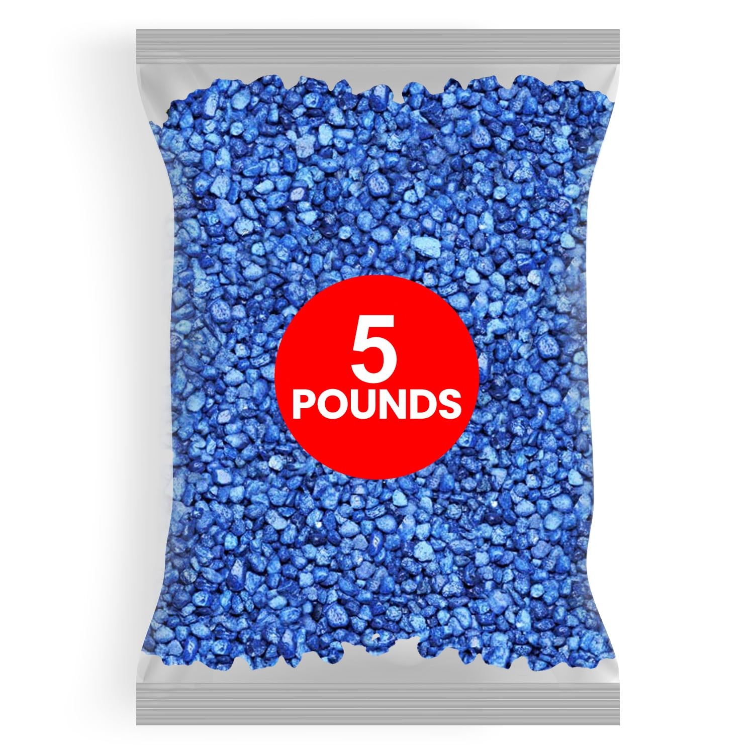 Hygloss Products Craft Rocks Mini Stones Art Projects Bag O Gravel Blue 5 lb