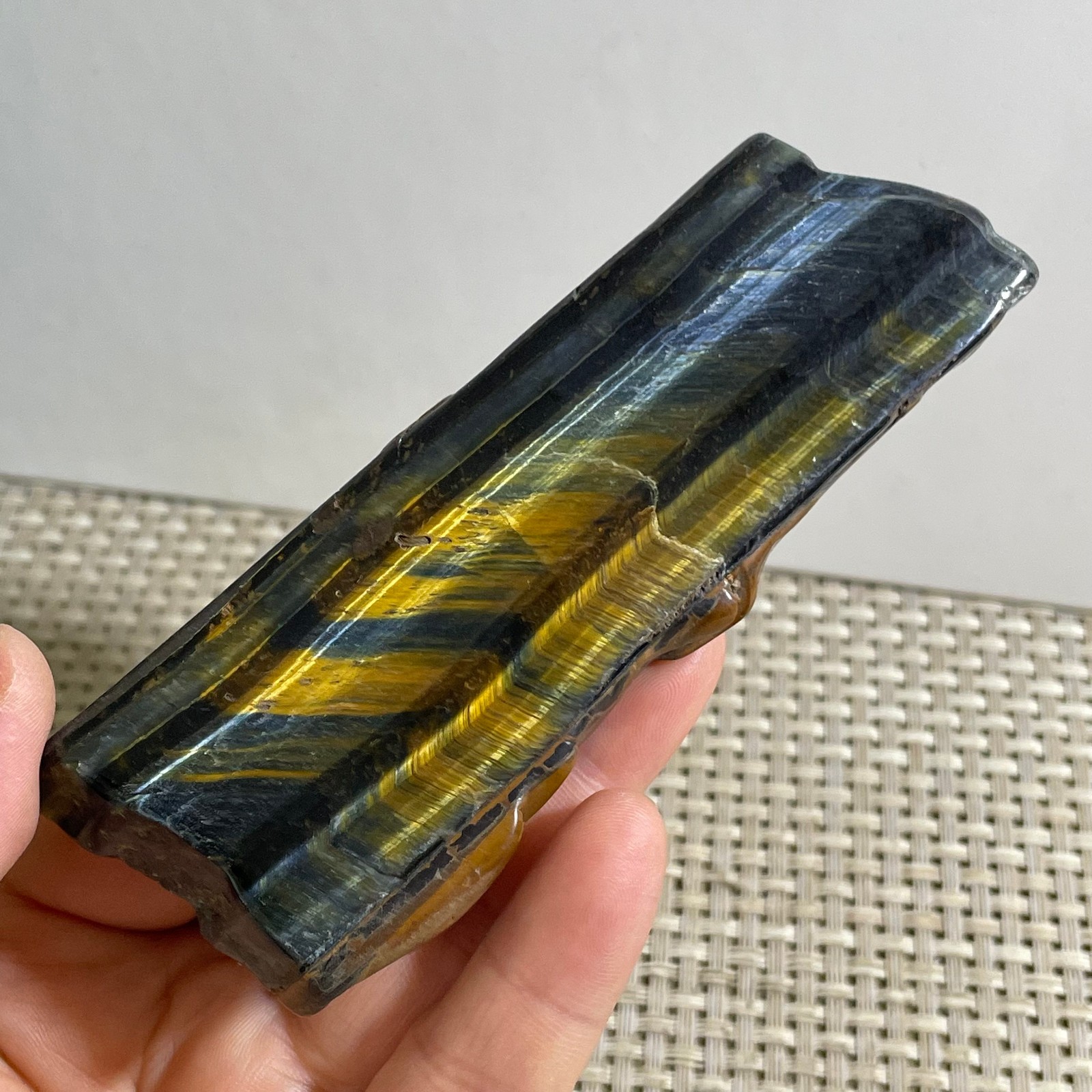88g tiger’s-eye Rough Raw Stone Rock Specimen Reiki healing