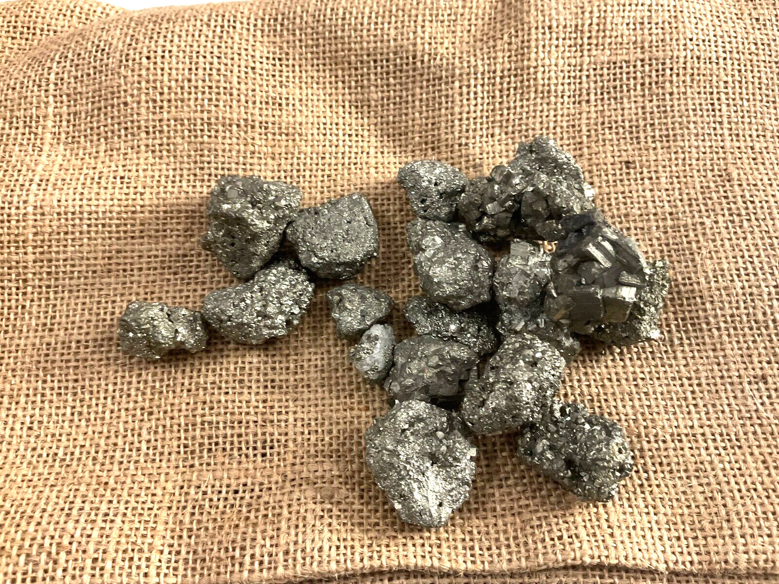 2-4cm Raw Rough Pyrite Stone Mineral Rocks Reiki Healing Energy Crystal