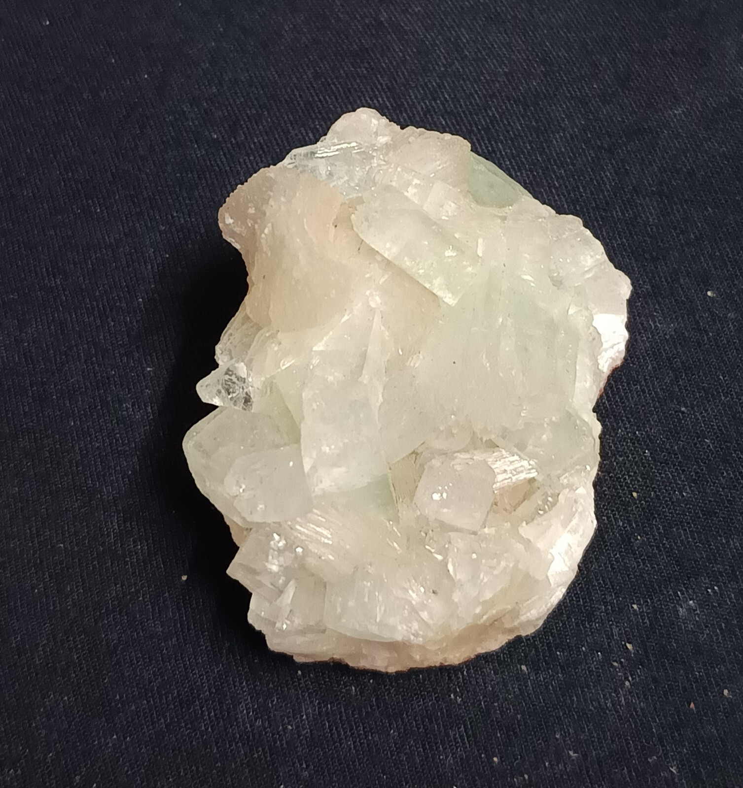 APOPHYLLITE AND STILBITE NATURAL MINERALS STONE