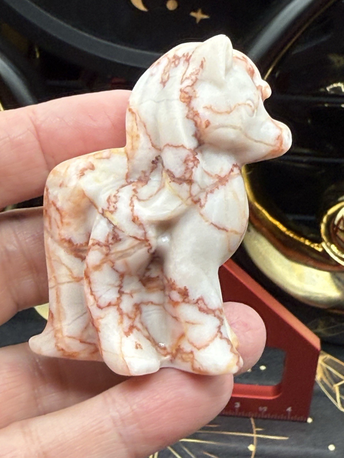 Natural Crystals Mixed Materail My little Pony Carving Free ship & Gift