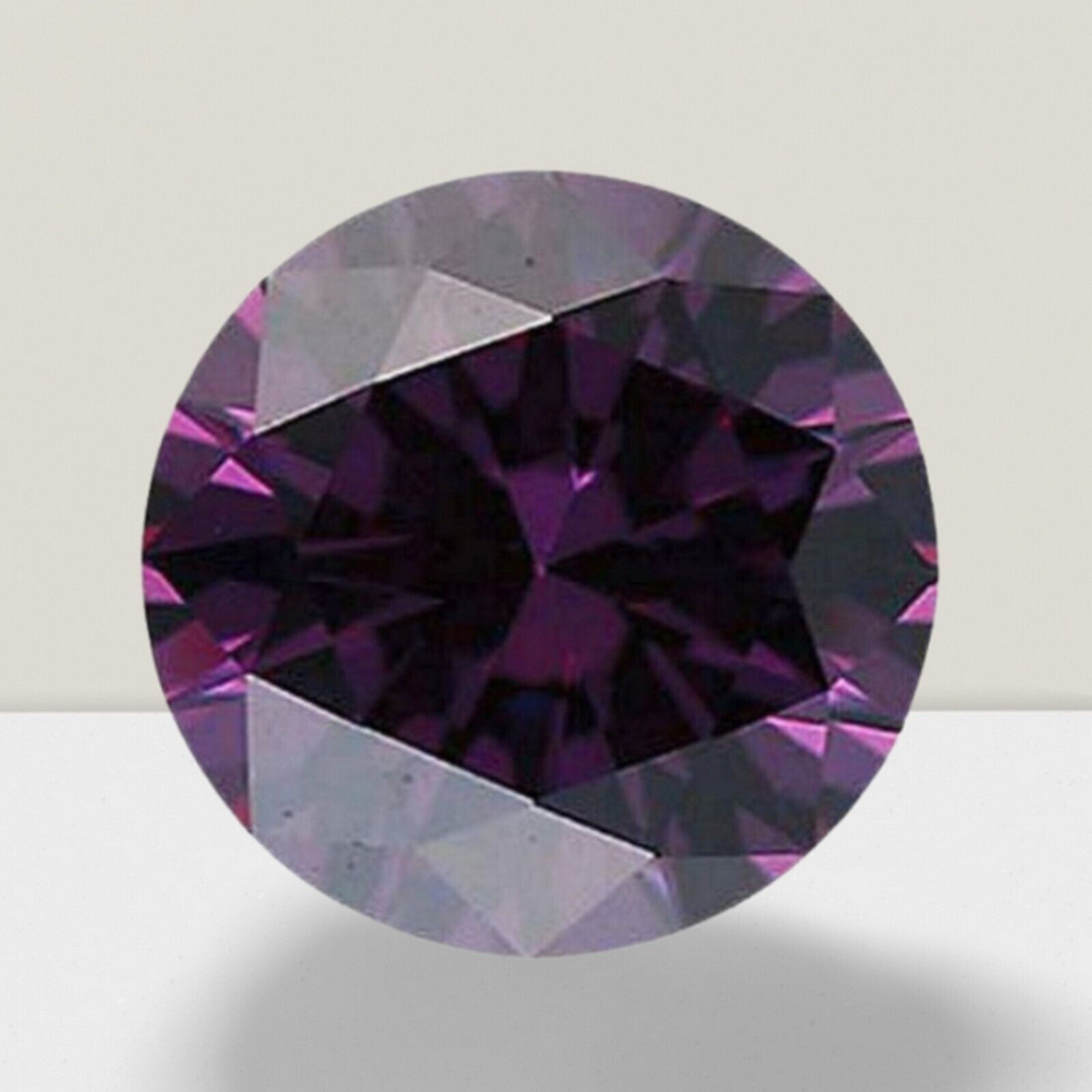 Amethyst Round Cut Gemstone 10 Cts – 15 mm AAA+ Loose Gem