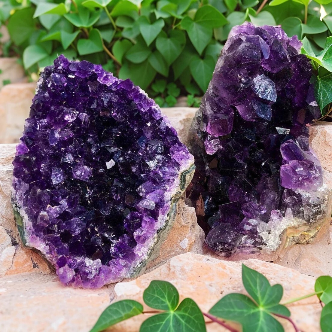 Raw Amethyst Crystal Cluster 80-100g Natural Quartz Healing Reiki Energy Decor