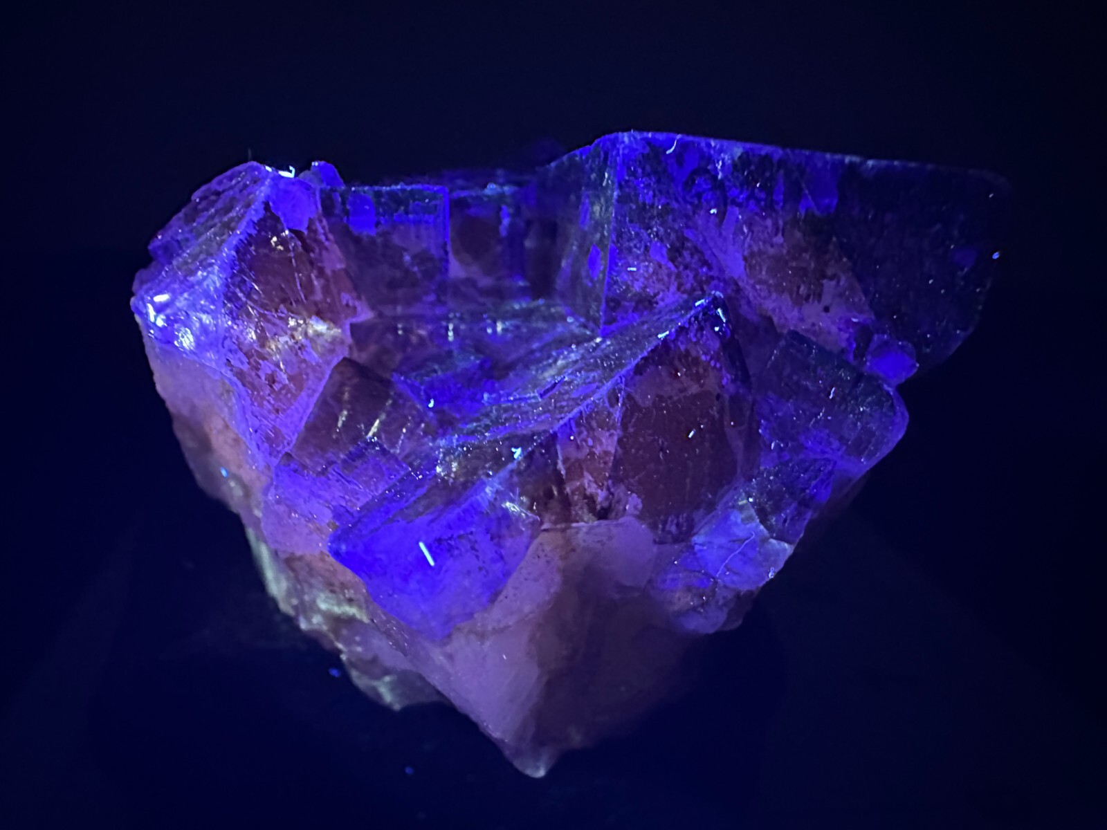 ➤ 2-1/2″ LIGHT PURPLE FLUORITE on AMBER FLUORITE Cave In Rock Illinois VIDEO➤473