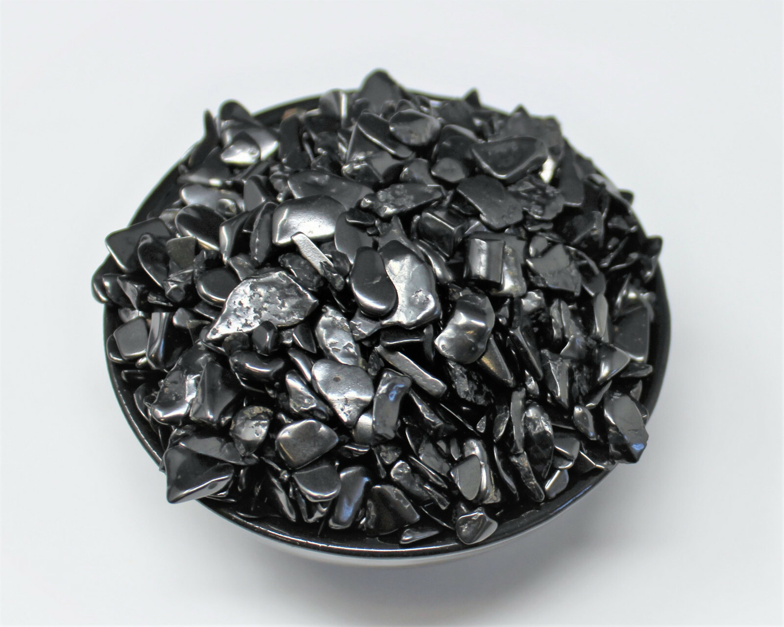 Shungite Semi Tumbled Gemstone Mini Chips 5-15 mm Wholesale Bulk Lots