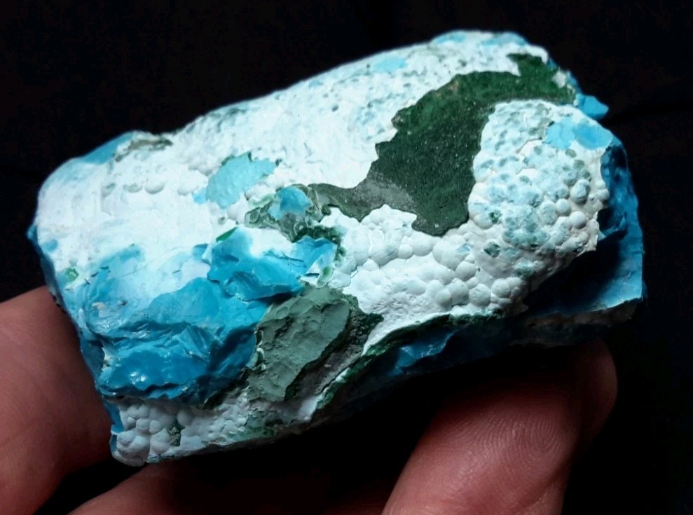 3.25″ CHRYSOCOLLA from Katanga, Democratic Republic of the Congo