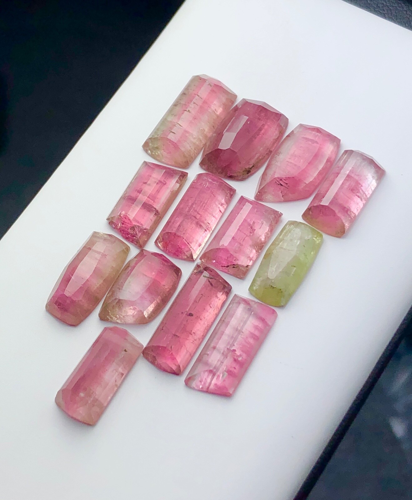 30 Carts Beautiful Mix Color Tourmaline Rosecuts 100% Natural from Afghanistan