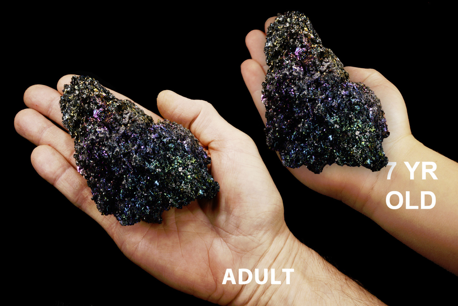 CARBORUNDUM 3″-6″ 8-12 Oz Mineral Specimen All Chakra Healing Crystals Stones