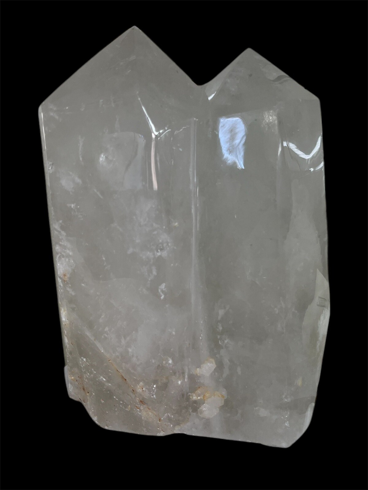Twin Clear Quartz Tower 10 Lbs! 9” In Height