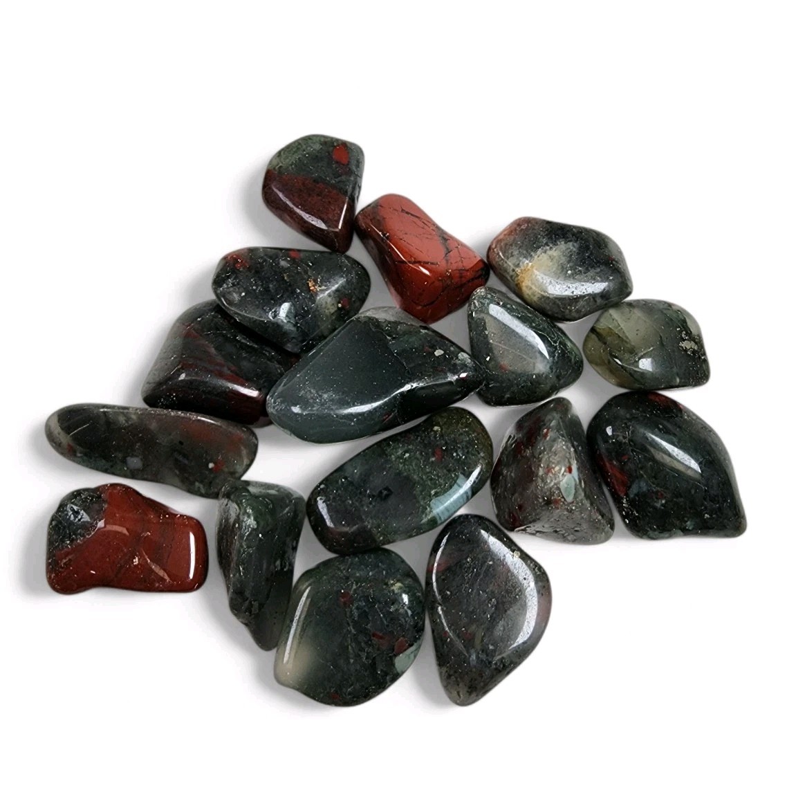 Bloodstone Jasper Polished Stones South Africa 72.1 grams
