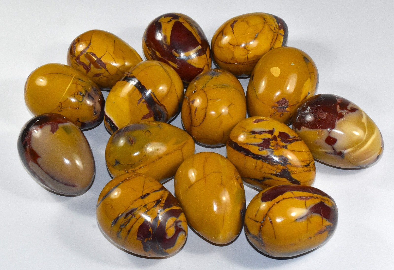 2.3″ Multicolor Mookaite Jasper Egg Polished Natural Mineral – Australia (1PC)