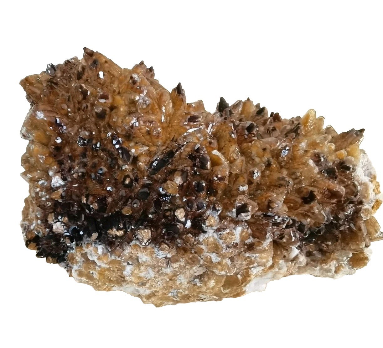 Durian Calcite Raw Specimen Natural Mineral Crystal 11x7x8cm 846g