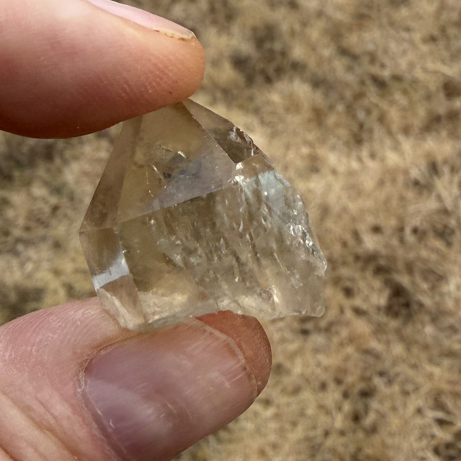 Natural Citrine Point 14.25 grams Approx ex Congo read Desc