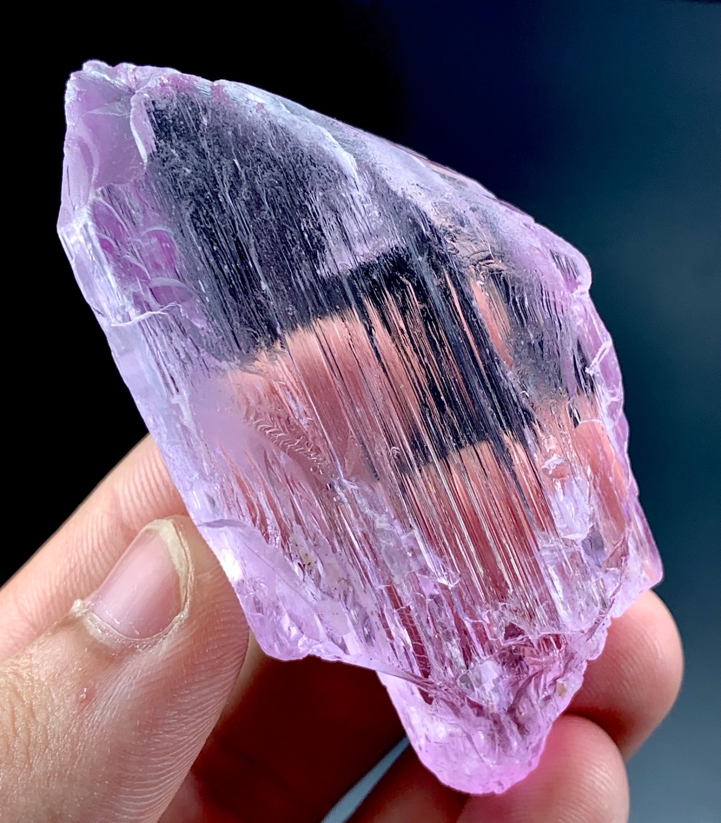 Pink Kunzite Crystal from Afghanistan | 194 Carat