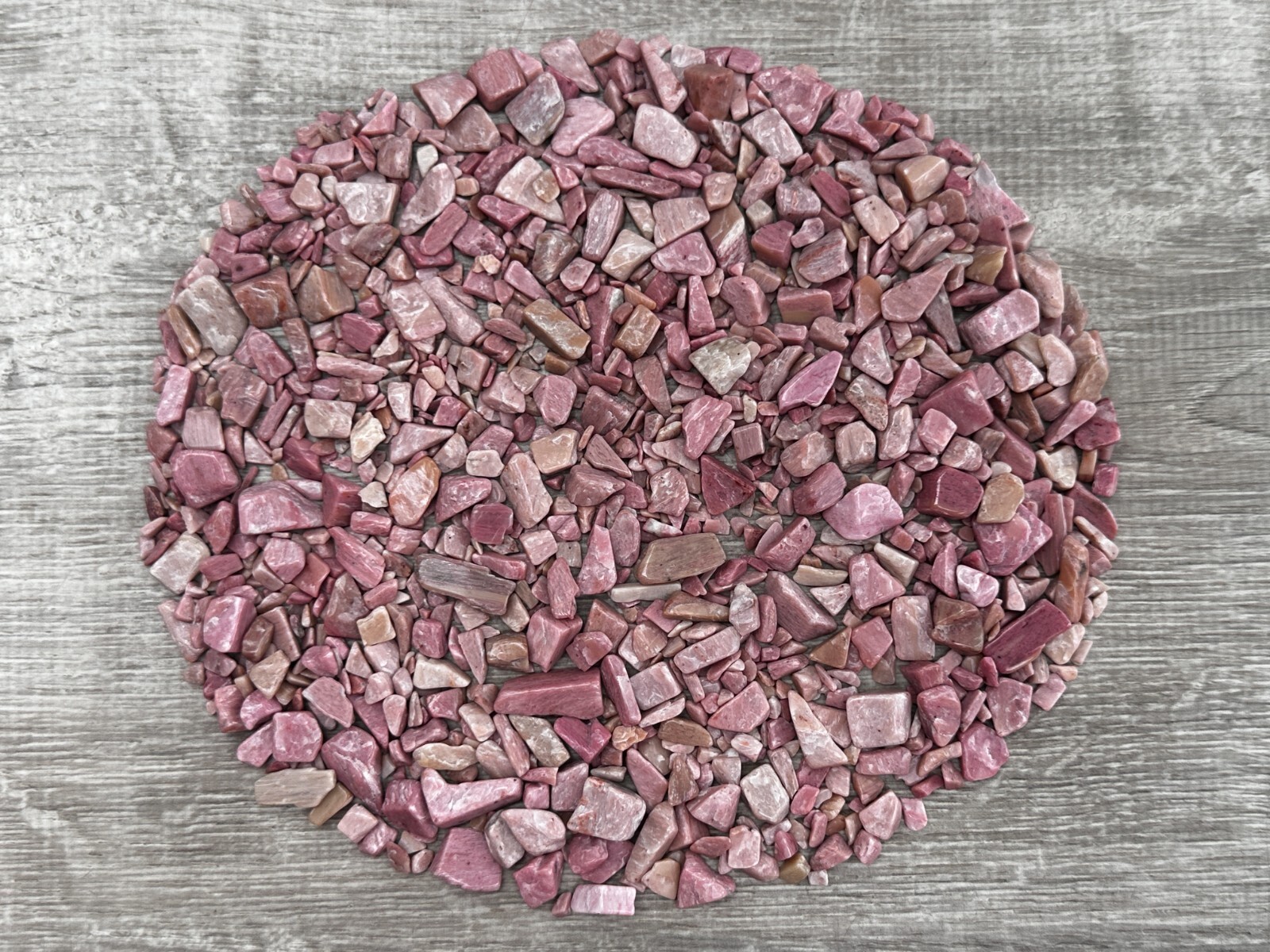 Grade A++ Pink Opal Semi Tumbled Gemstone Chips 2 – 13mm, Wholesale Bulk Lot