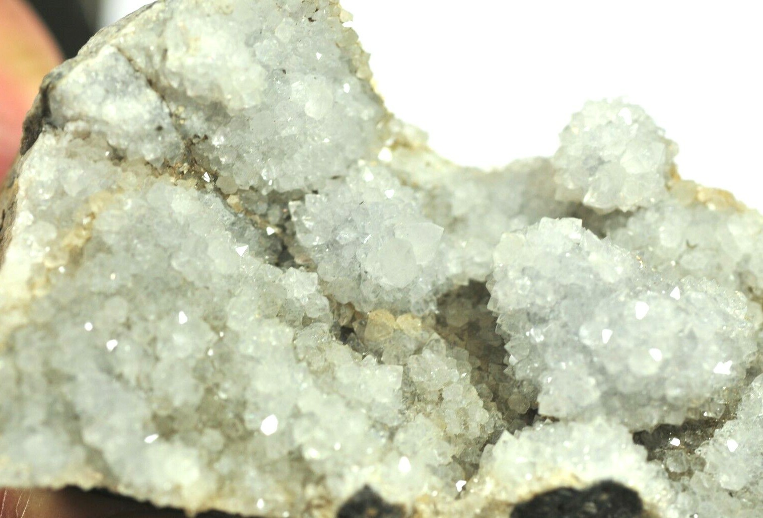 NATURAL QUARTZ CLUSTER – 12.3 x 7 x 5 cms 357 gms – WEARDALE, UK