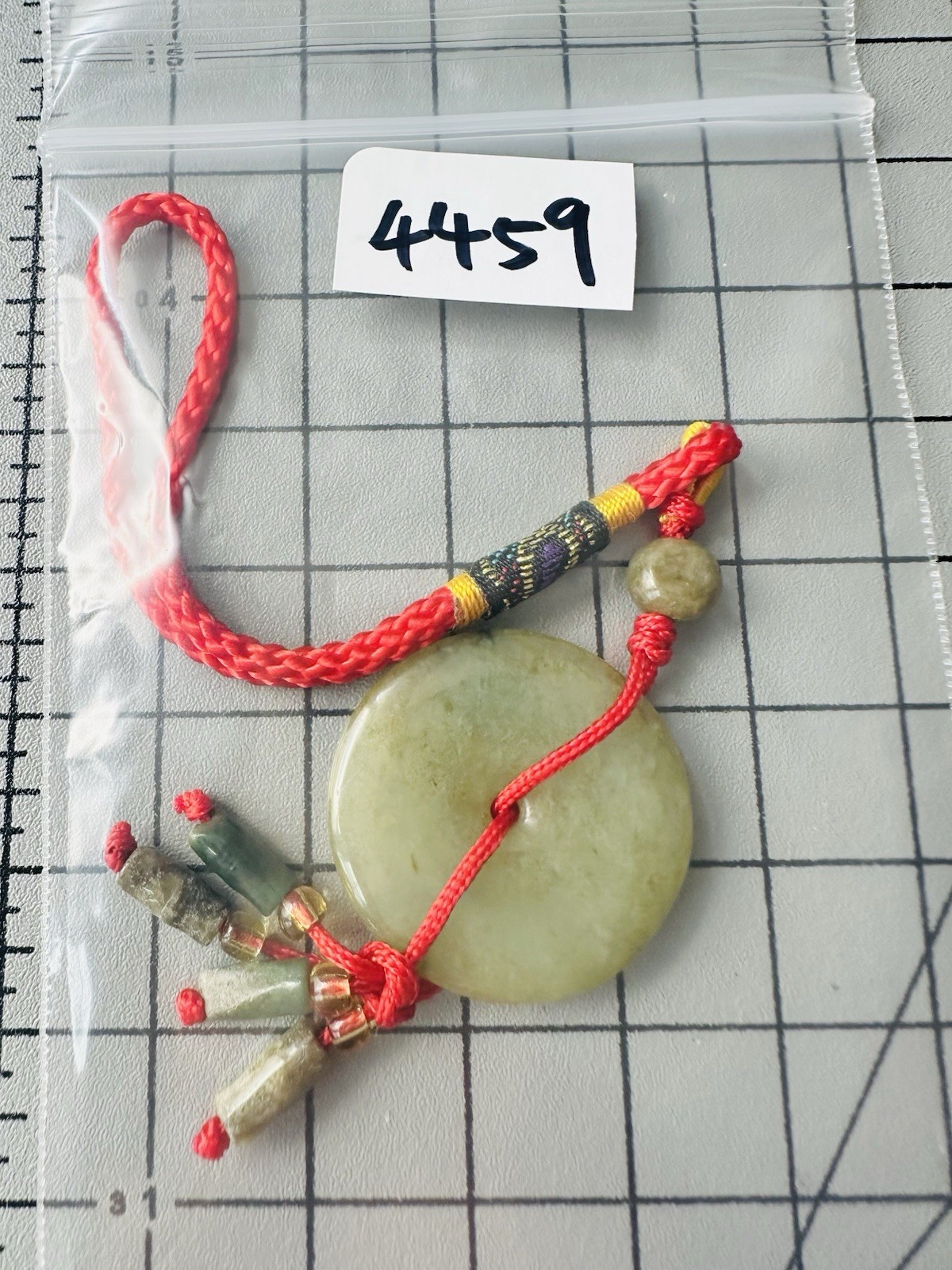 Natural Jadeite Jade Feng Shui Car Decoration