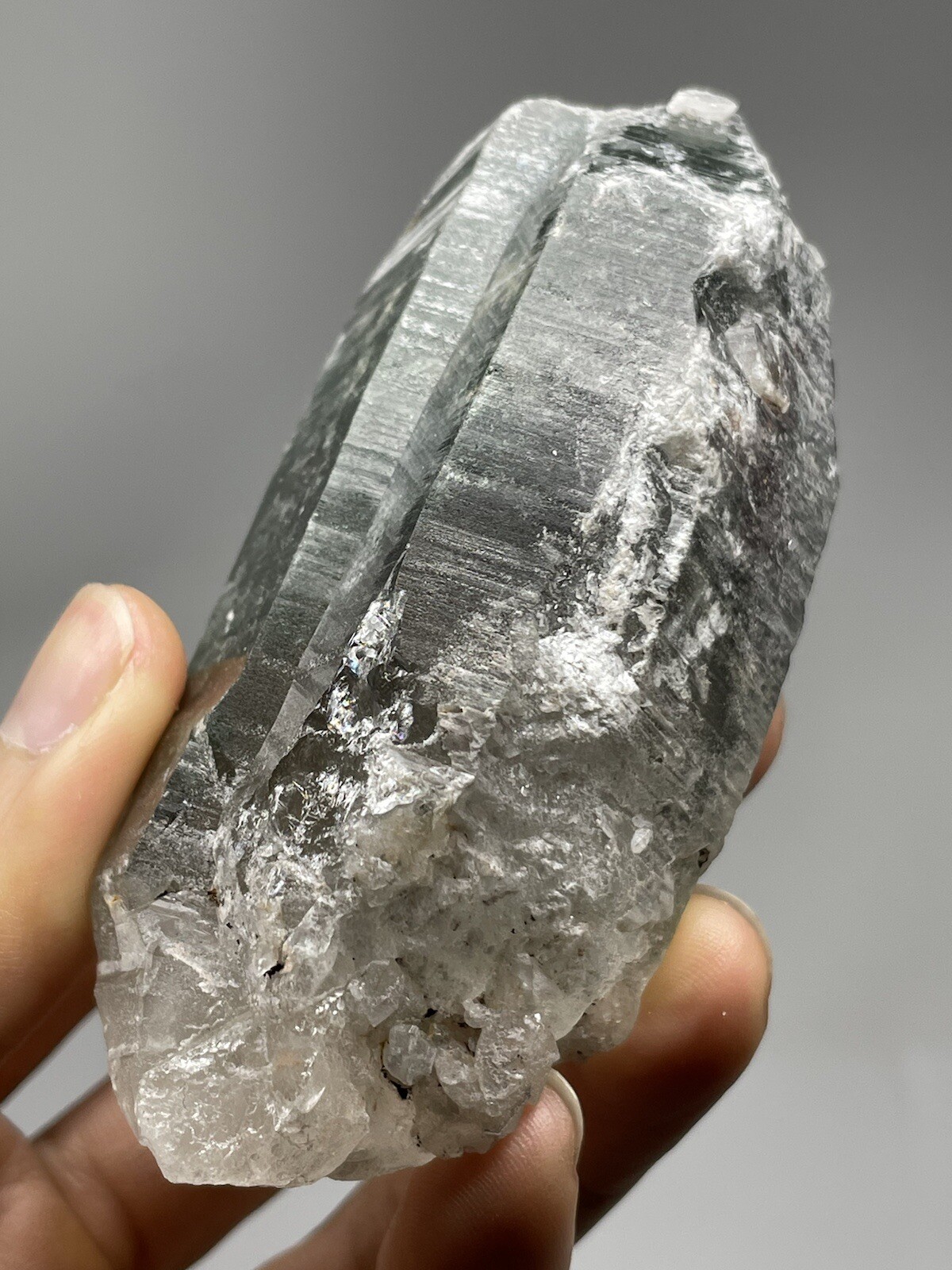 RARE 7.0oz DT Himalayan LEMURIAN Chlorite Quartz Cluster Samadhi Superb! L1