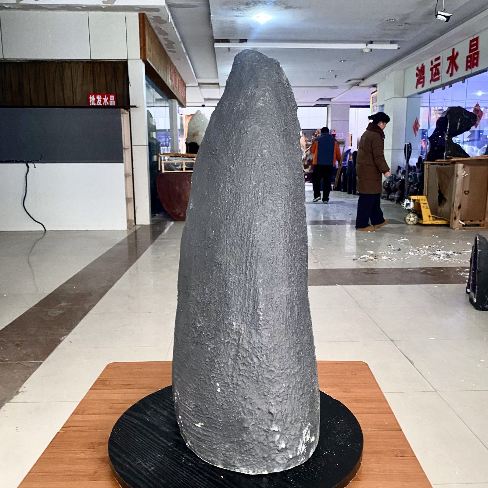 4LB Natural white crystal square pointed column quartz crystal spiritual repair