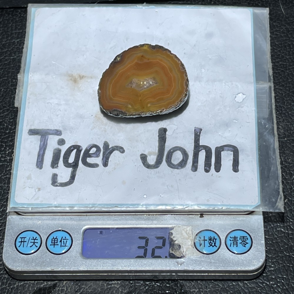 Unique Rough Agate crystal geode Achat Nodule Chinese Agate Xuanhua 32g D738