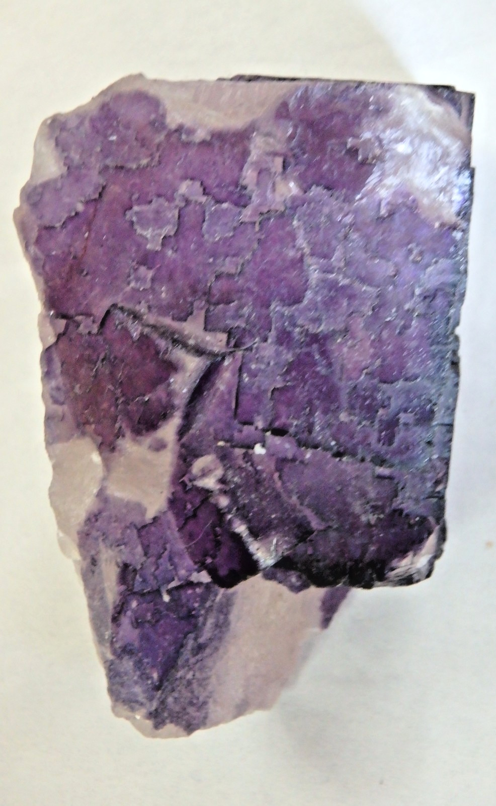 Beautiful Crystal ✨Purple Fluorite 262.6 grams Illinois Cubic Formation