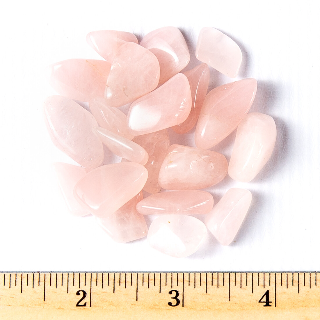 1/2 lb Small Tumbled Rose Quartz Gemstones Crystals for Jewelry Pink Gem Rocks