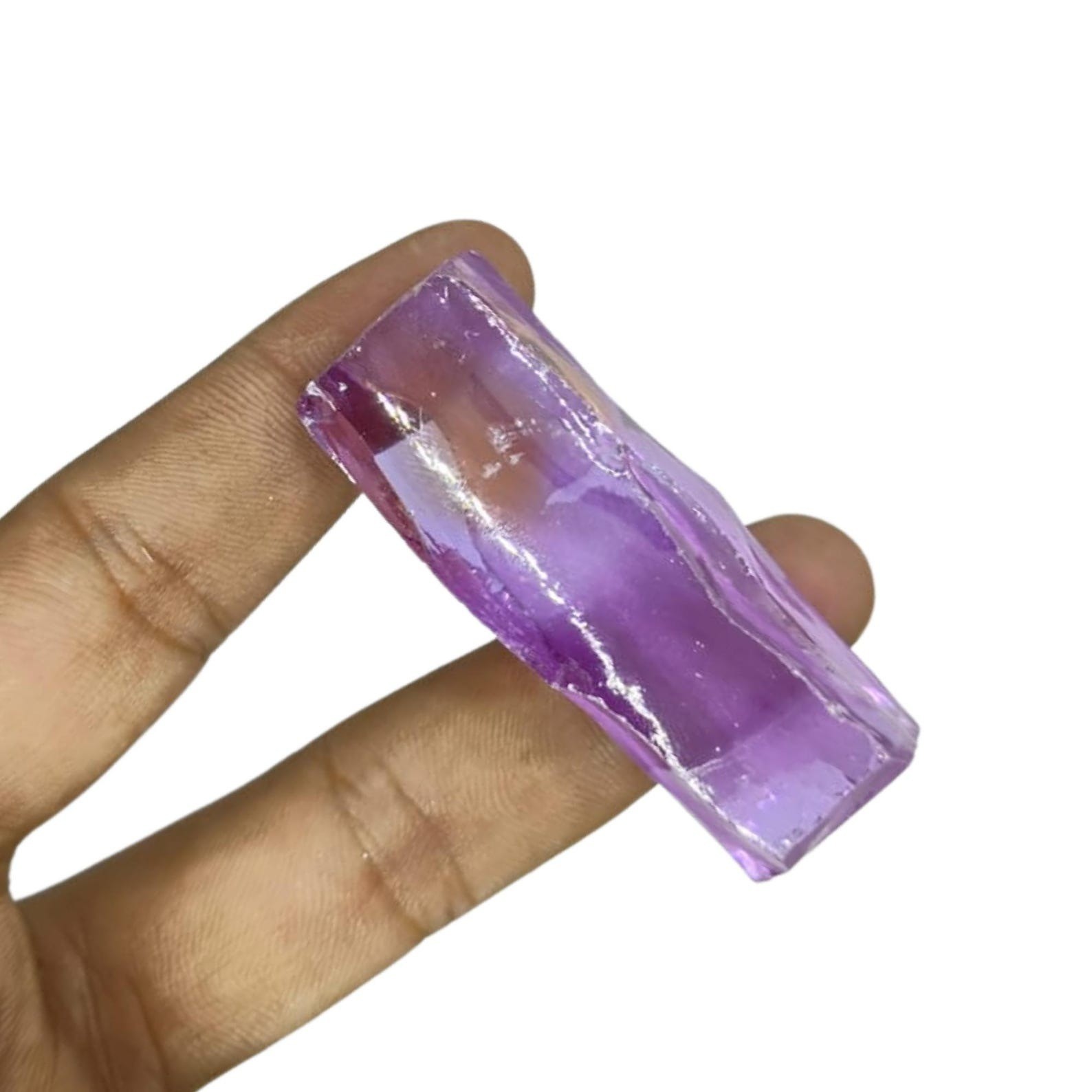 Raw Purple Zircon Gemstone 210-250ct | Natural Crystal Rough Stone