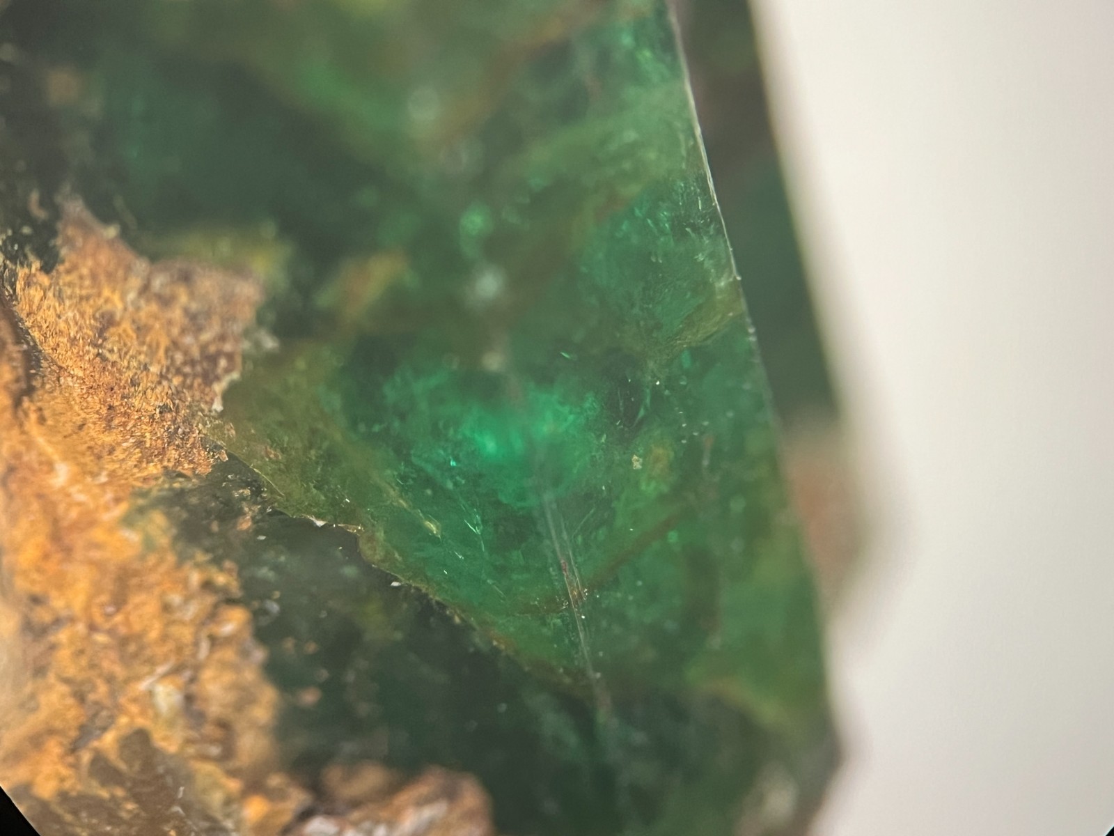 Very gemmy Beryl var Emerald on matrix – Panjshir, Afghanistan
