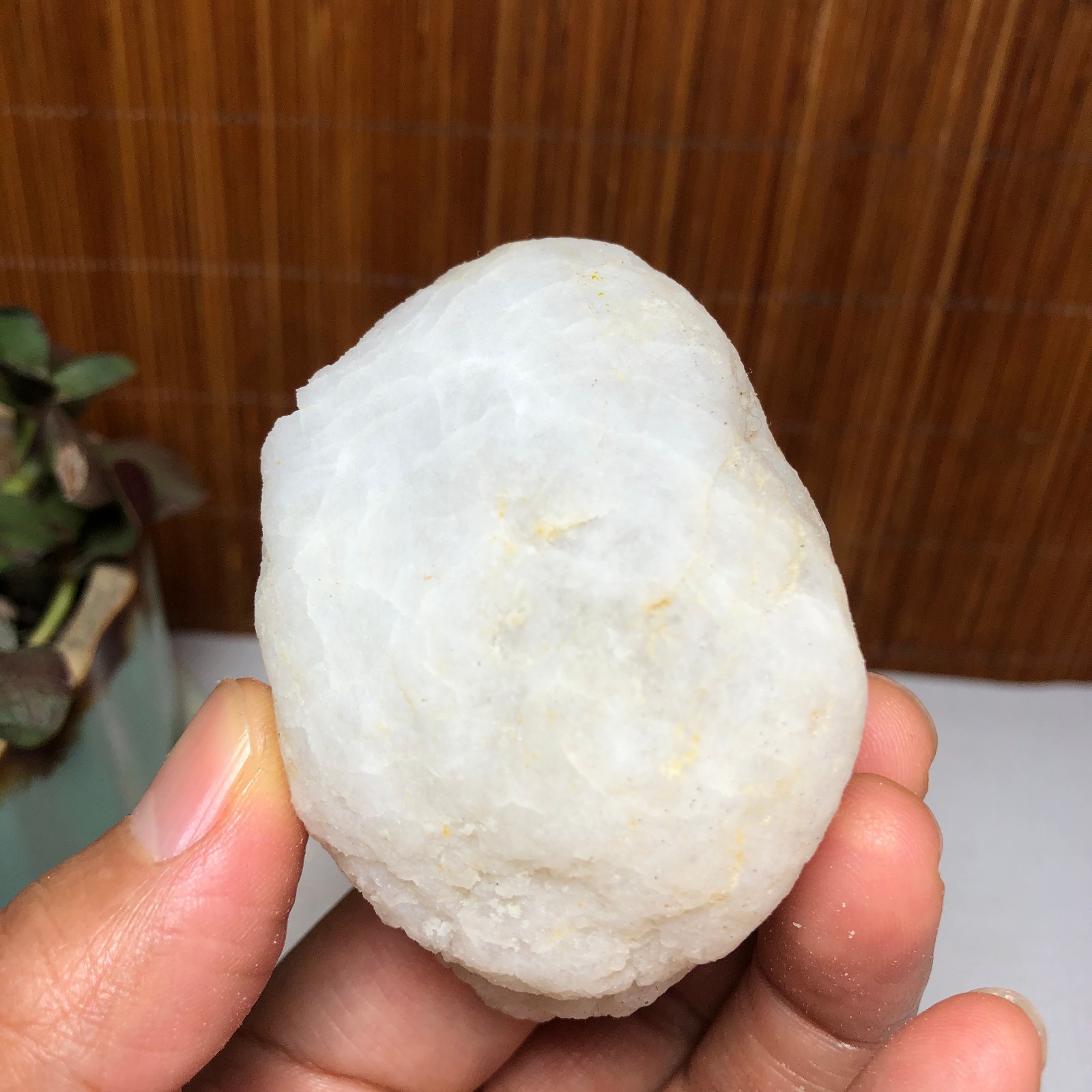 Natural agate Raw cut Crystal Geode rough original Specimens 87g A1793