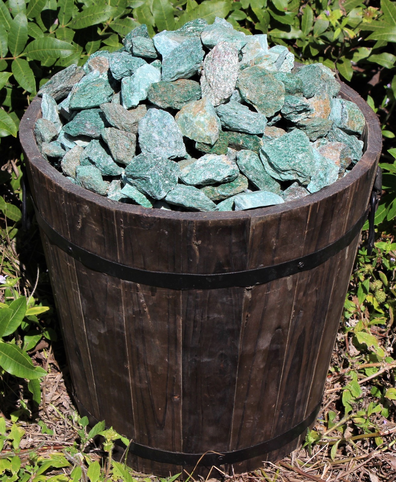 Fuchsite Natural Rough Stone Gift Box: 10 – 16 Pieces (Raw Fuchsite Crystals)