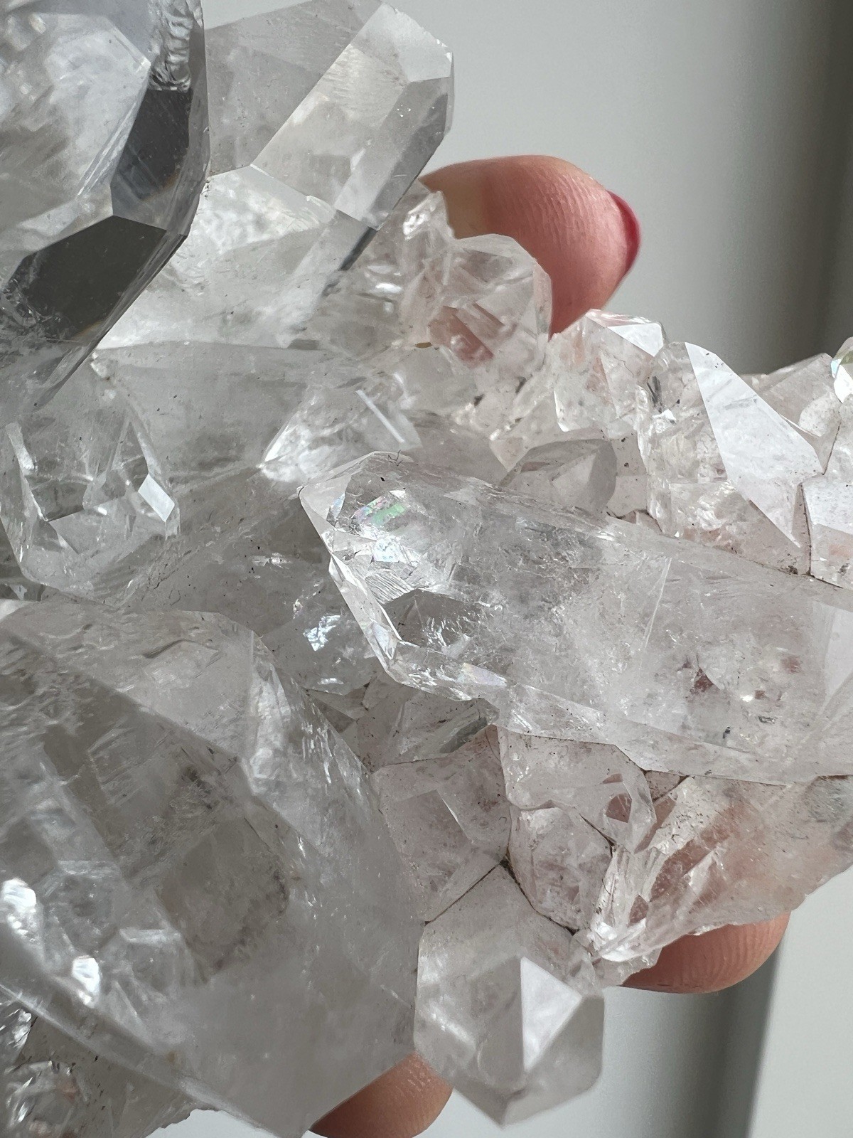 290g – Raw Lemurian Cluster | Zeca de Souza | Brazil