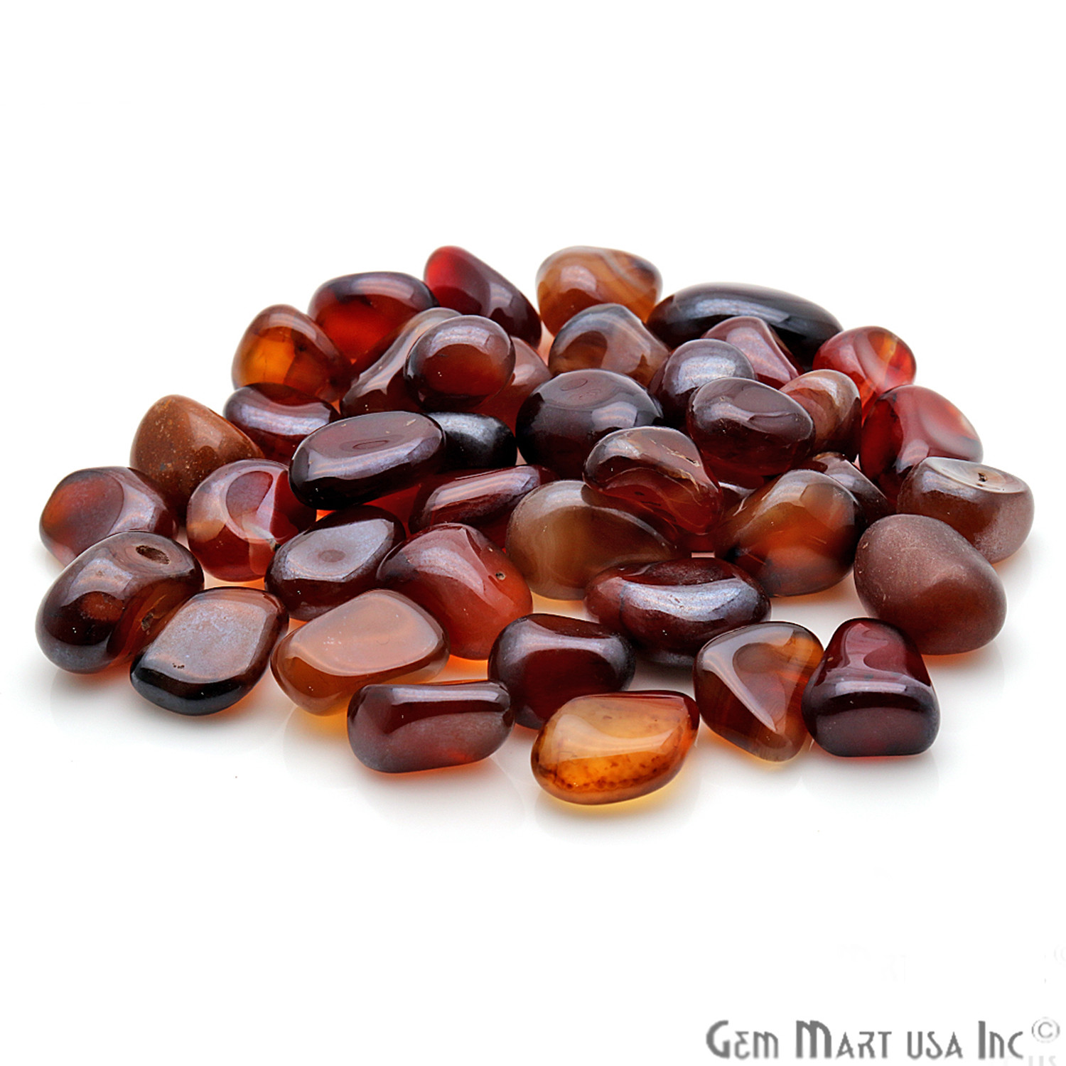 1 Oz Tumbled Stones Multi Agate Metaphysical Spiritual Gemstone Healing Crystal