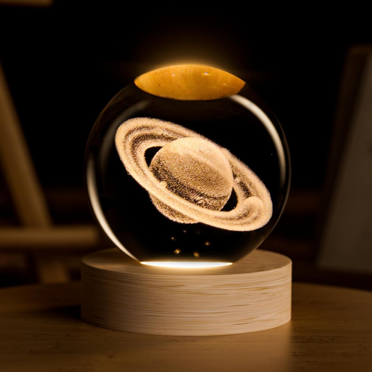 Crystal Ball, 2.4 Inch Decorative Quartz Glass Ball, Globes Gifts Presents Glass