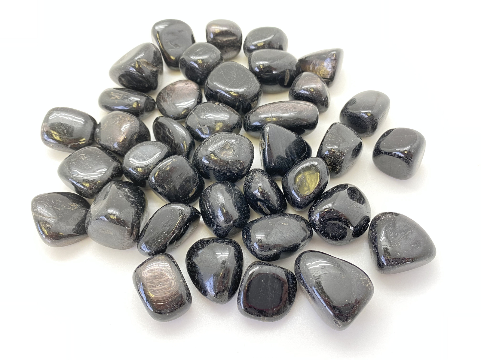 Hypersthene Tumbled Stone – Polished Natural Hypersthene Crystal from Australia