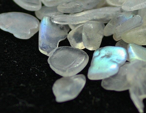 Tumbled and Polished Moonstone, Mineral Specimens for Sale