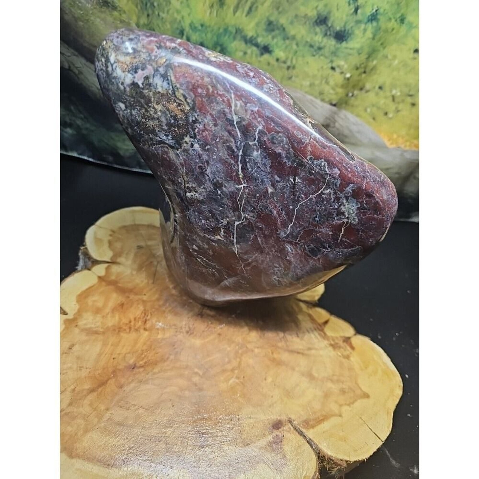 Chicken Blood Stone Quartz Crystal – CrystalCloud Company