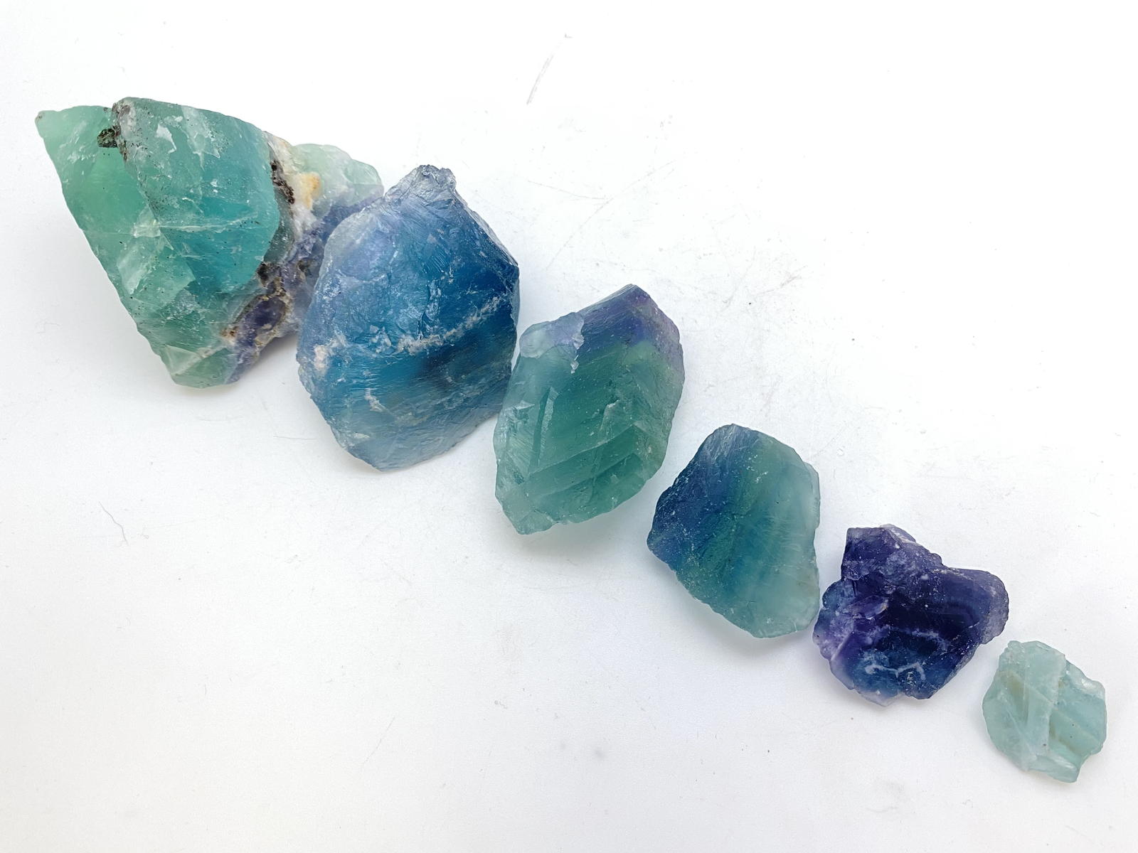Raw Rainbow Fluorite Crystal – Mexican Fluorite, Natural Fluorite from Mexico